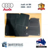 Fits Audi A4 B8 2008 - 2015 Tailored Car Carpet Mats 4 piece Set