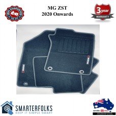 Fits MG ZST - 2020+ - Premium Tailored Carpet Floor Mat Set - Black